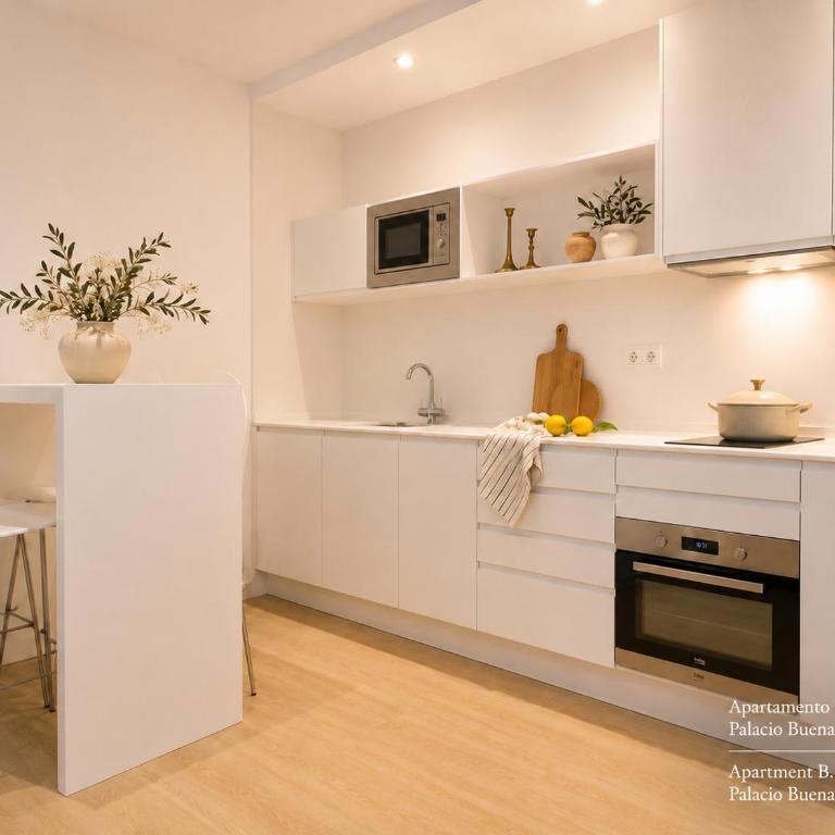 Palacio del siglo XVII frente a los Jardines de Murillo - Apartamento de 2 dormitorios - 11