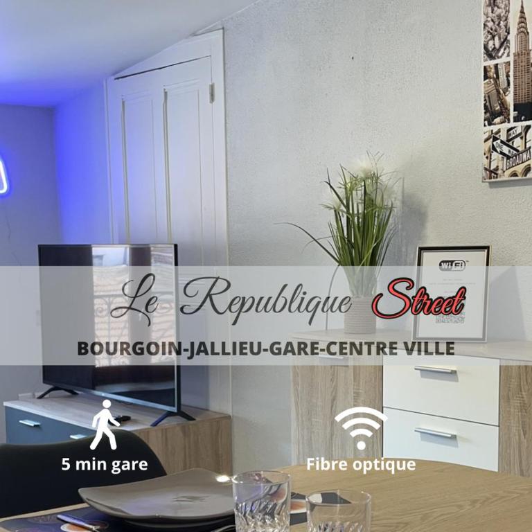 Le République Street, gare centre ville - Appartement 1 Chambre - 1
