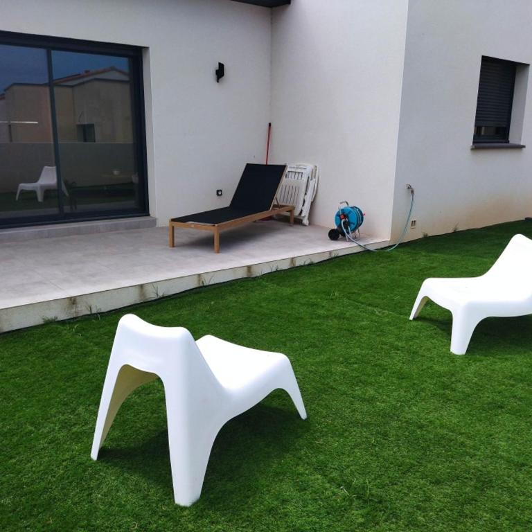 Maison avec parking et jardin - Appartement 1 Chambre - 4