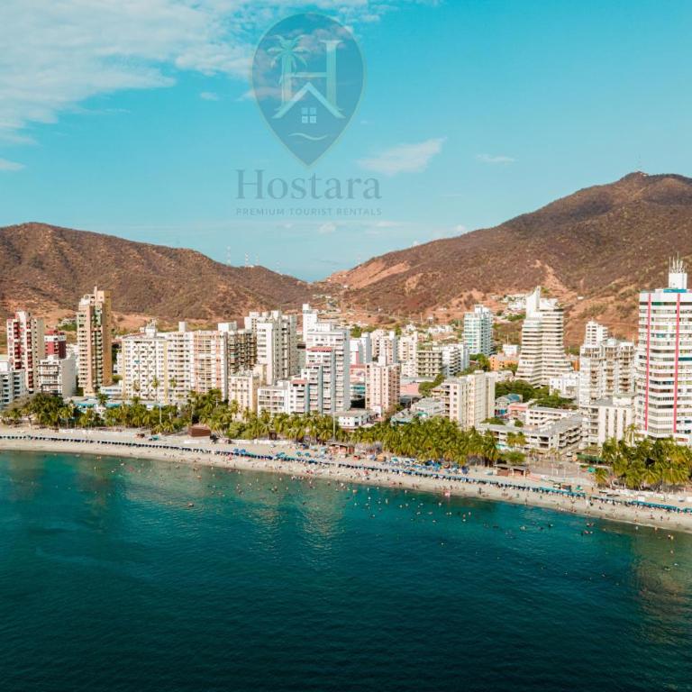 HOSTARA Rodadero, 2 blocks from the BEACH and Sky Tower Pool - One-Bedroom Apartment - 8