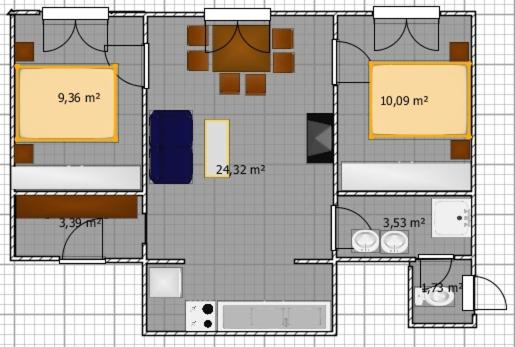 Ferienwohnungen Lipp - Apartment mit 2 Schlafzimmern - 6