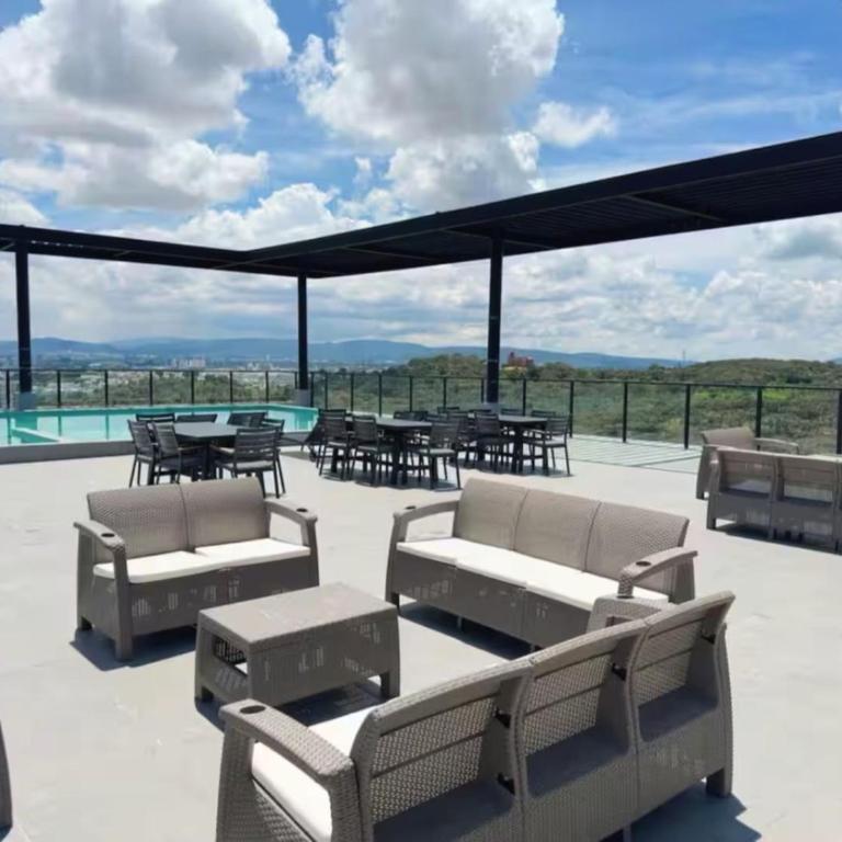 Depa con alberca cerca de Andares y Landmark - Apartamento de 1 dormitorio - 22