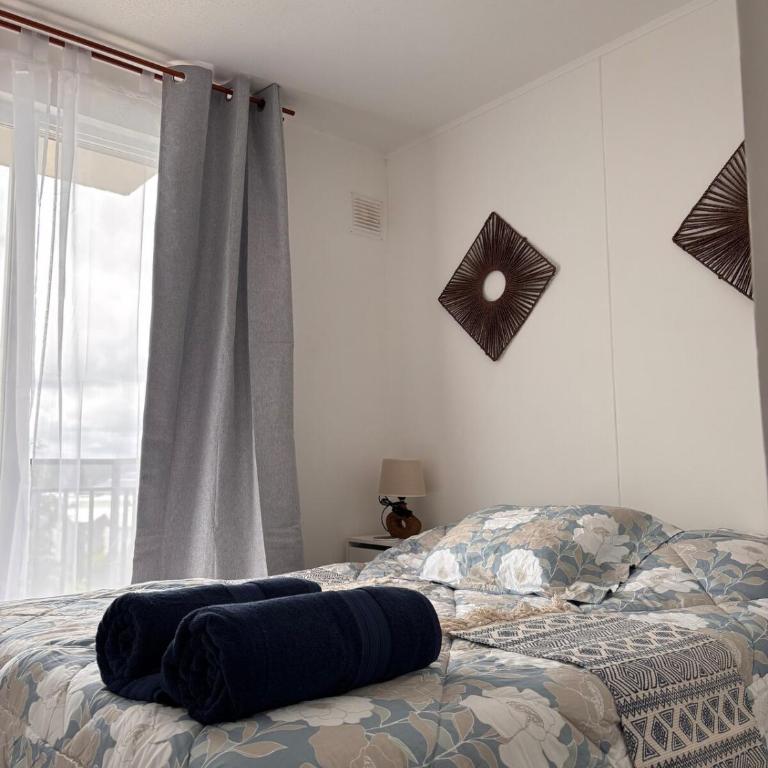 Depto Grande en Villarrica equipado con vista al lago - Apartamento de 3 dormitorios - 9