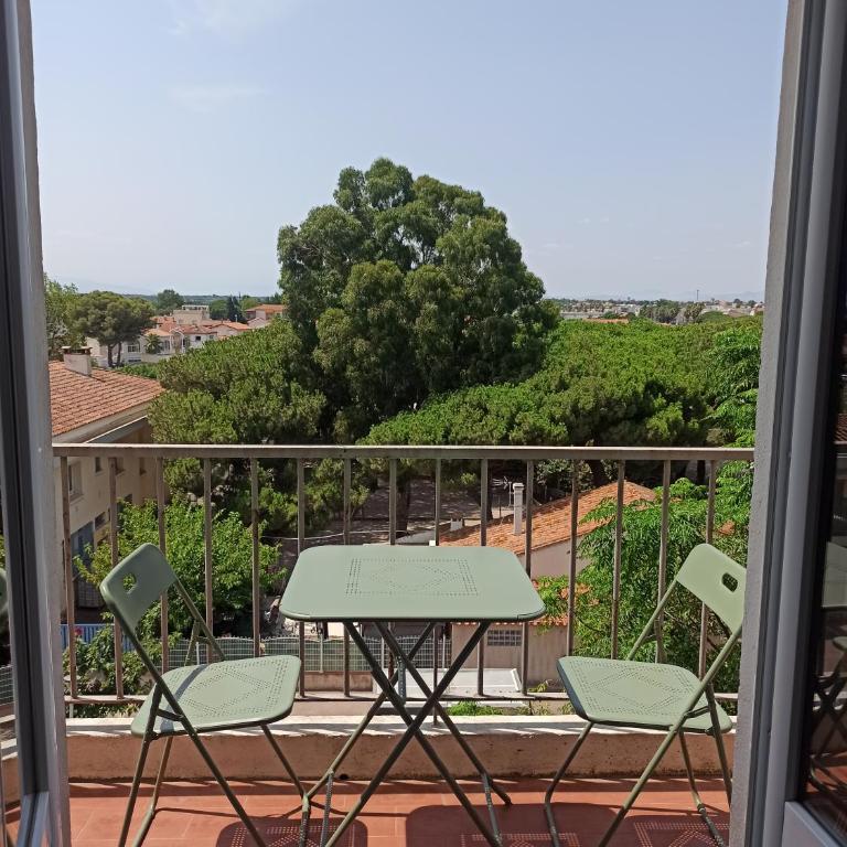 T2 40m2 Canet plage à 250 m de la plage et de la place Méditerranée - Appartement 1 Chambre - 1