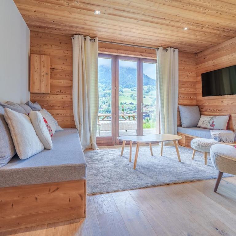 Appartement cosy, terrasse, style chalet - Appartement 2 Chambres - 1