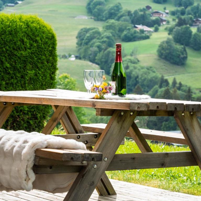 Appartement cosy, terrasse, style chalet - Appartement 2 Chambres - 23