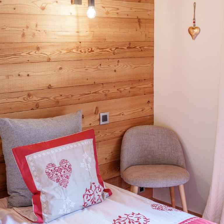 Appartement cosy, terrasse, style chalet - Appartement 2 Chambres - 6