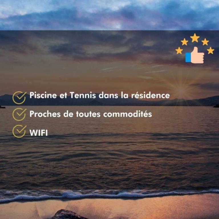 Blue Lagoon–4 peopl–Piscine-Tennis - Appartement - 45