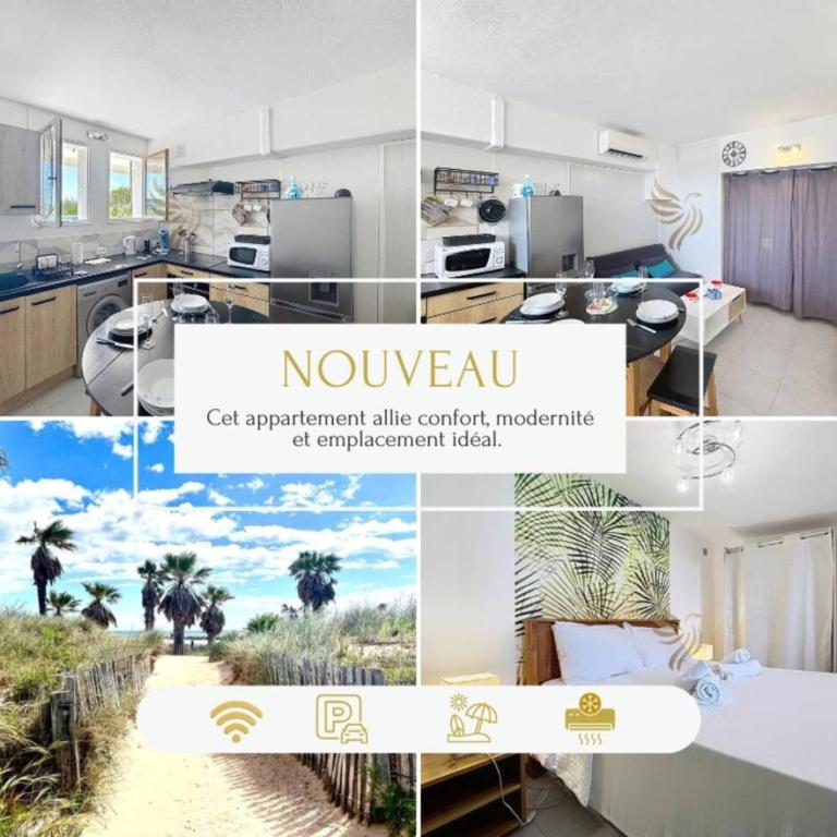 Studio 4 pers-wifi-mer-étang à St-Aygulf - Appartamento - 10