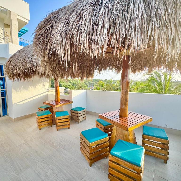 Condominio Vacacional frente al mar - Cabañas y Habitaciones - Three-Bedroom Vacation Home - 10