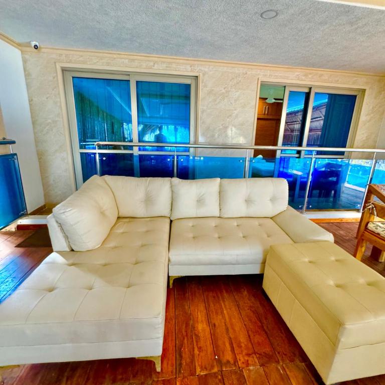 Condominio Vacacional frente al mar - Cabañas y Habitaciones - Two-Bedroom Deluxe Apartment with Balcony - 10