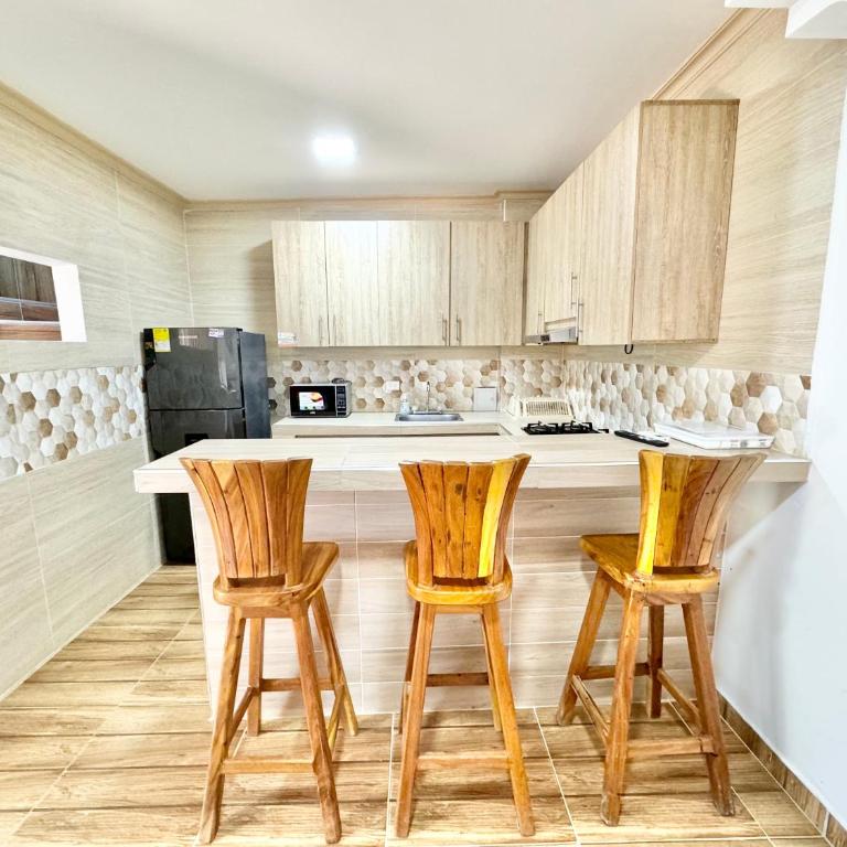 Condominio Vacacional frente al mar - Cabañas y Habitaciones - Three-Bedroom Townhouse - 6