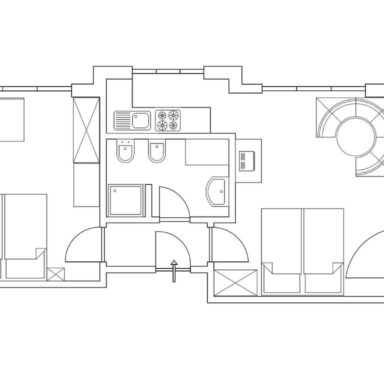 Appartamenti Ciasa Linda - Appartamento con Balcone - 8