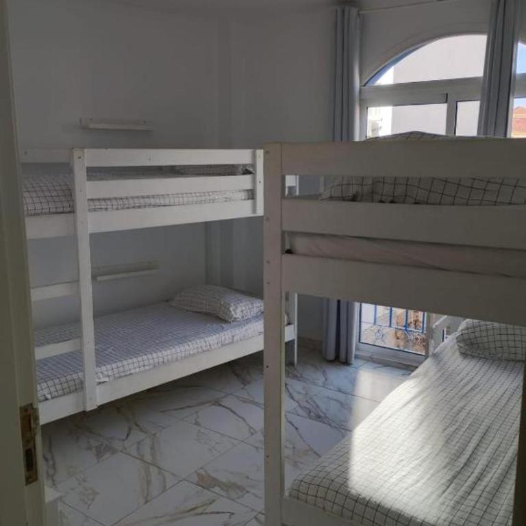 La Casa Azul Málaga centro - Bett im gemischten Schlafsaal mit 4 Betten - 1