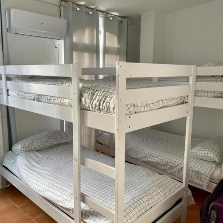 La Casa Azul Málaga centro - Bett im gemischten Schlafsaal mit 4 Betten - 2