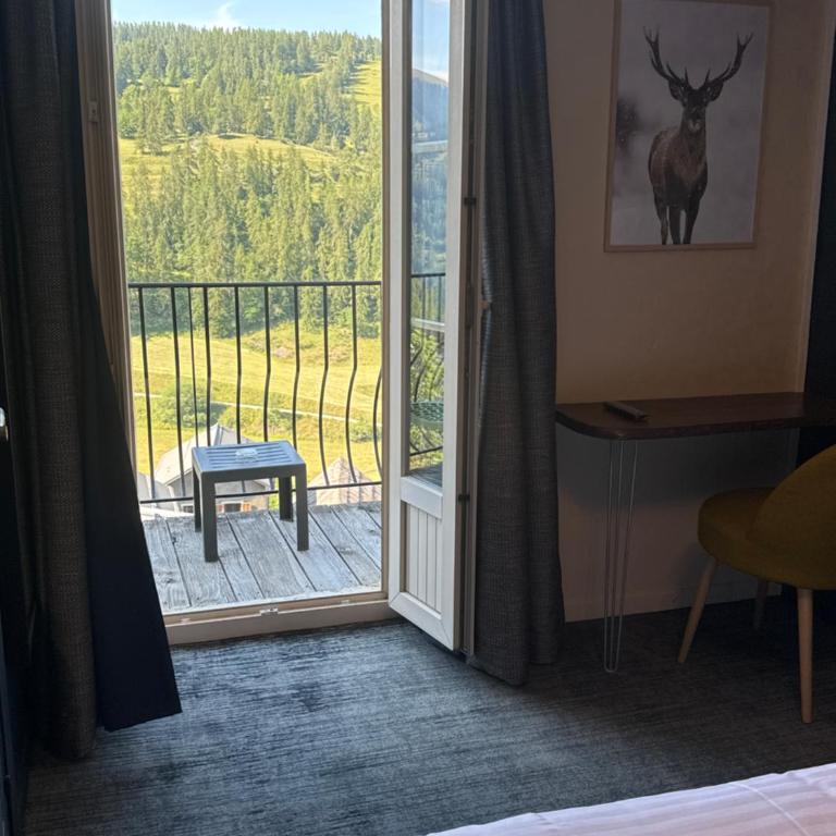 Hôtel Génépi - Chambre Double ou Lits Jumeaux Standard avec Balcon - 1