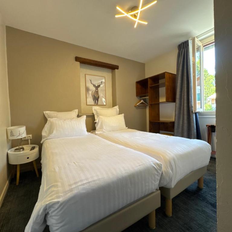 Hôtel Génépi - Petite Chambre Double ou Lits Jumeaux Économique - 2