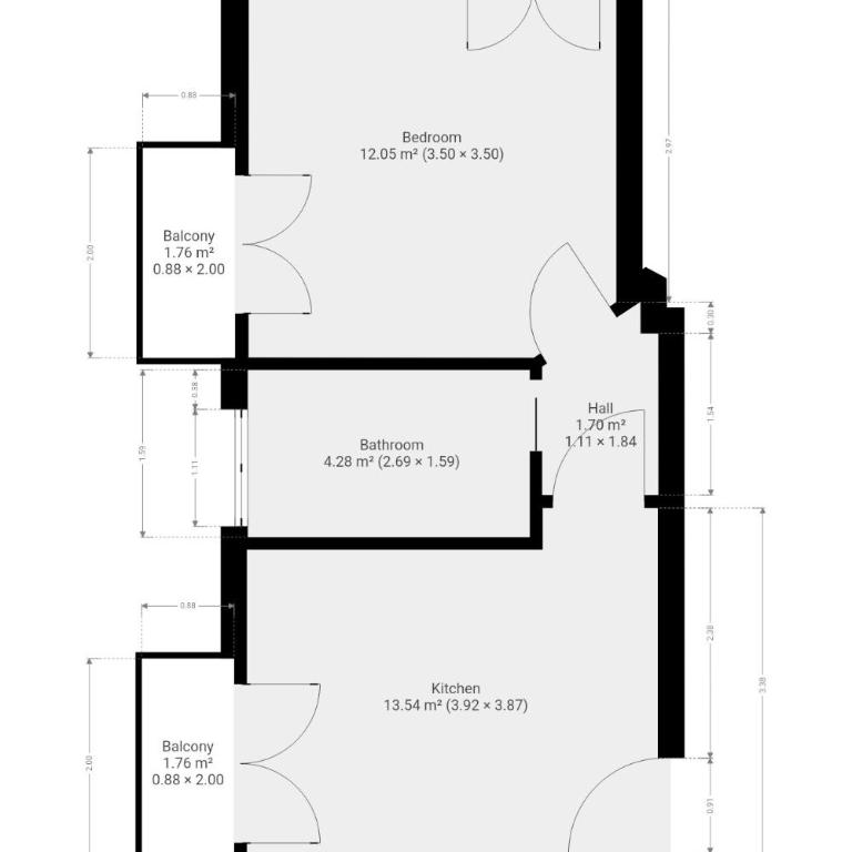 Eterea - By Turent - One-Bedroom Apartment - 3