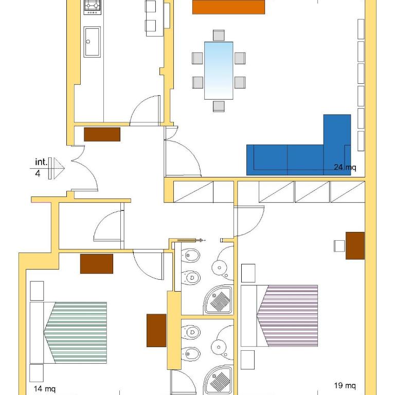Ac Domus Top Location Ostiense - Appartamento Deluxe con 2 Camere da Letto e Balcone - 29