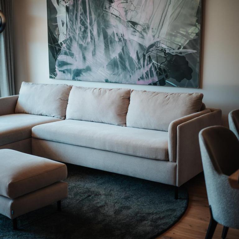 Weiße Wand - Apartment mit 1 Schlafzimmer - 5