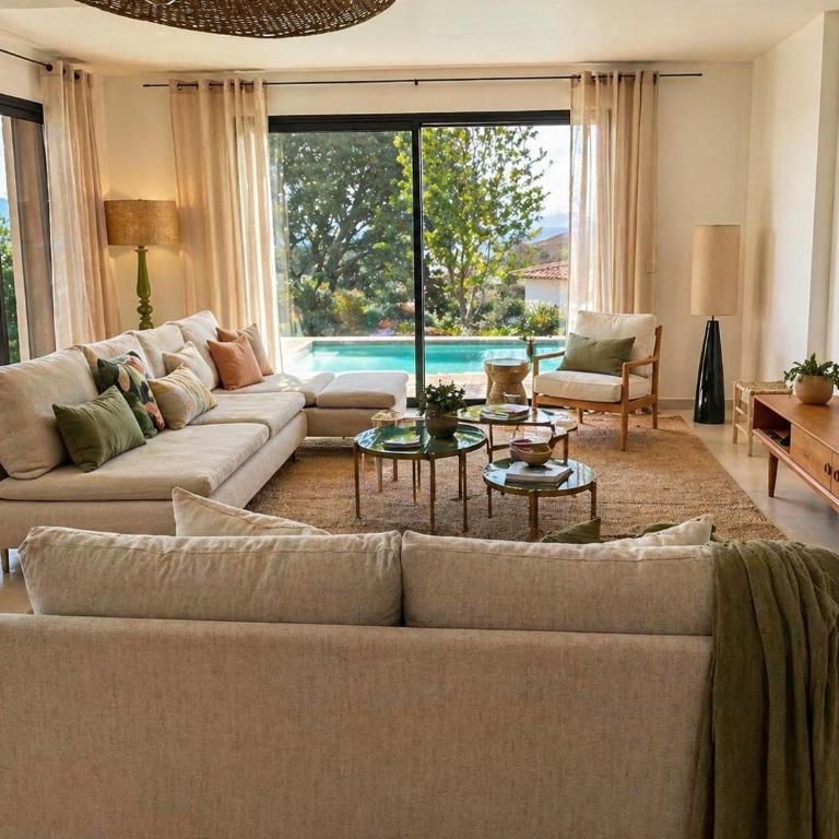 Villa Terra Vecchia, 6 personnes, vue imprenable, piscine chauffée - Three-Bedroom Villa - 4