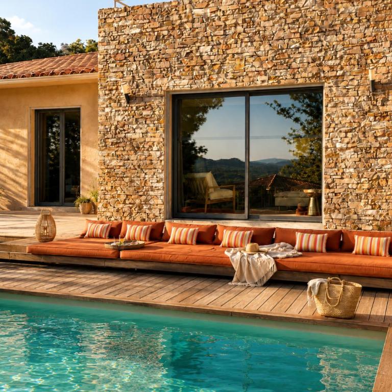 Villa Terra Vecchia, 6 personnes, vue imprenable, piscine chauffée - Three-Bedroom Villa - 1