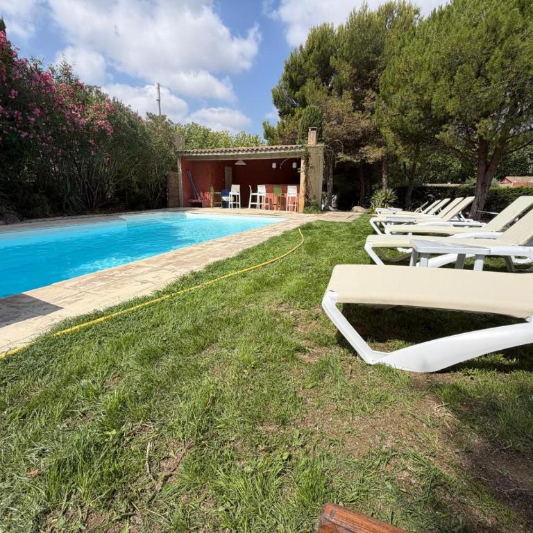 Villa Biterre, piscine et jardin arboré - Casa con 3 Camere da Letto - 35