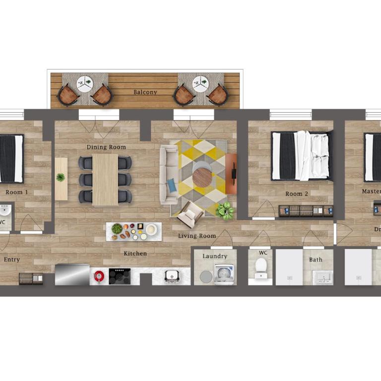 Chatel 3 bedroom, ski-in ski-out Bois Colombes - Appartement 3 Chambres - 31