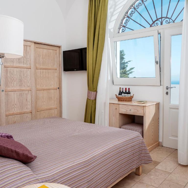 Capri Wine Hotel - Doppel-/Zweibettzimmer mit seitlichem Meerblick - 6