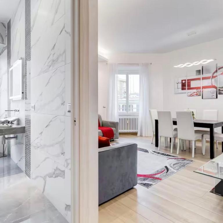 Elite Roma apartament e suite - Appartamento con 3 Camere da Letto e con Vista - 20