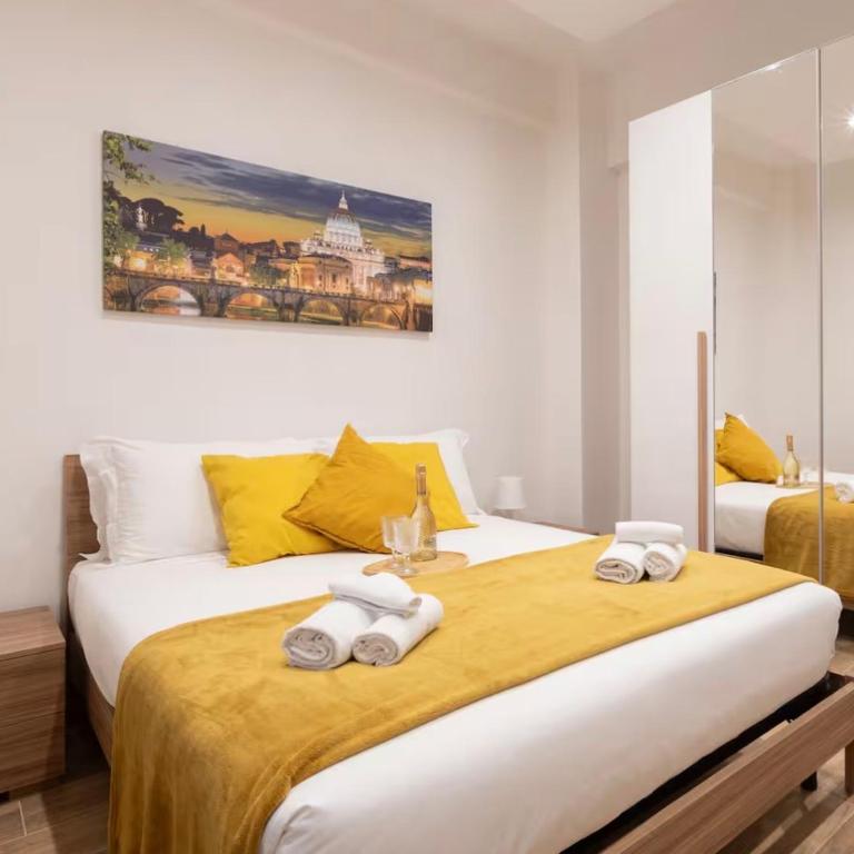 Elite Roma apartament e suite - Appartamento con 3 Camere da Letto e con Vista - 8