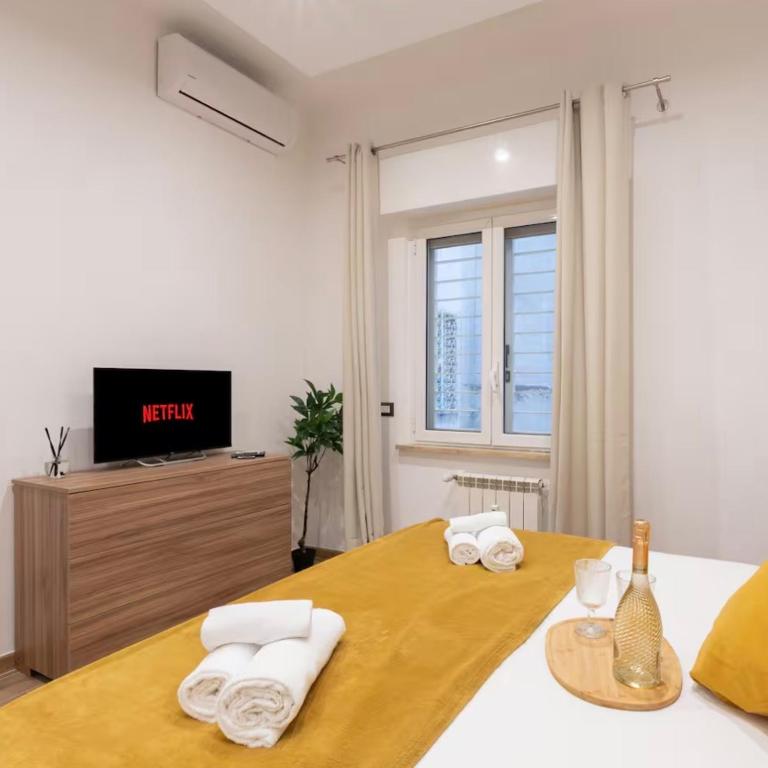 Elite Roma apartament e suite - Appartamento con 3 Camere da Letto e con Vista - 12