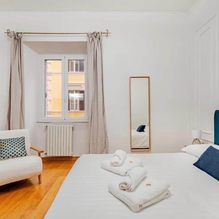Elite Roma apartament e suite - Appartamento Deluxe con 4 Camere da Letto - 9