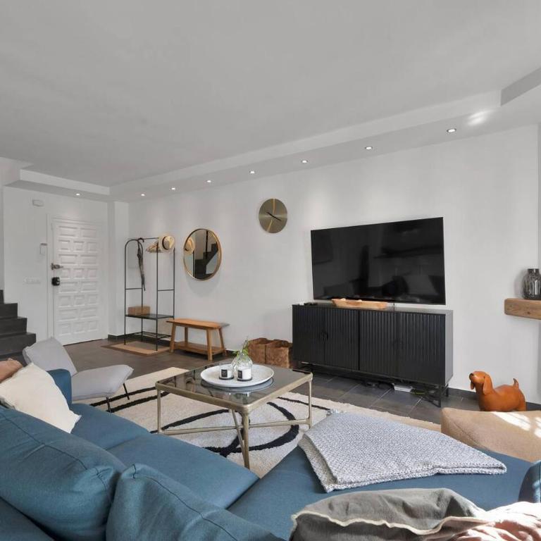 Calahonda Townhouse Pool, Glass Dining & Lawn - Chambre Simple - 42