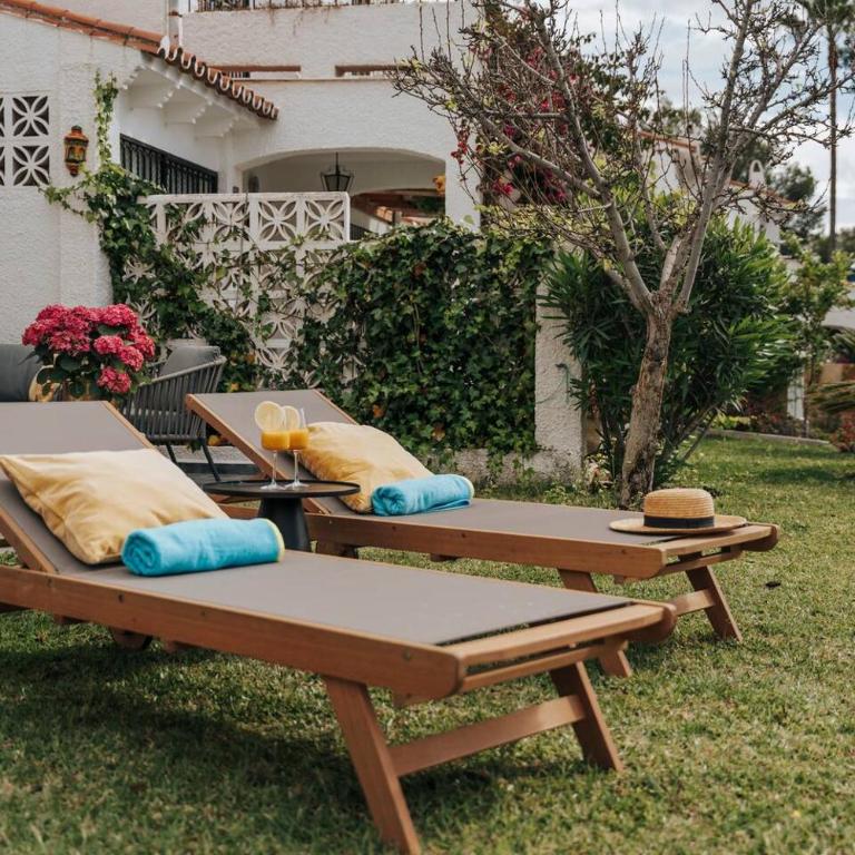 Calahonda Townhouse Pool, Glass Dining & Lawn - Chambre Simple - 6