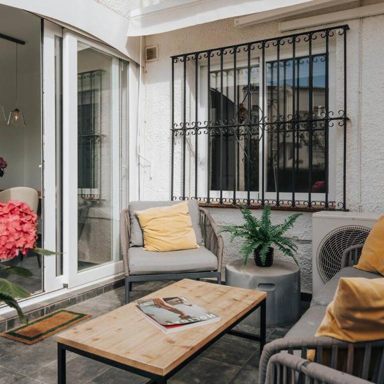 Calahonda Townhouse Pool, Glass Dining & Lawn - Chambre Simple - 23