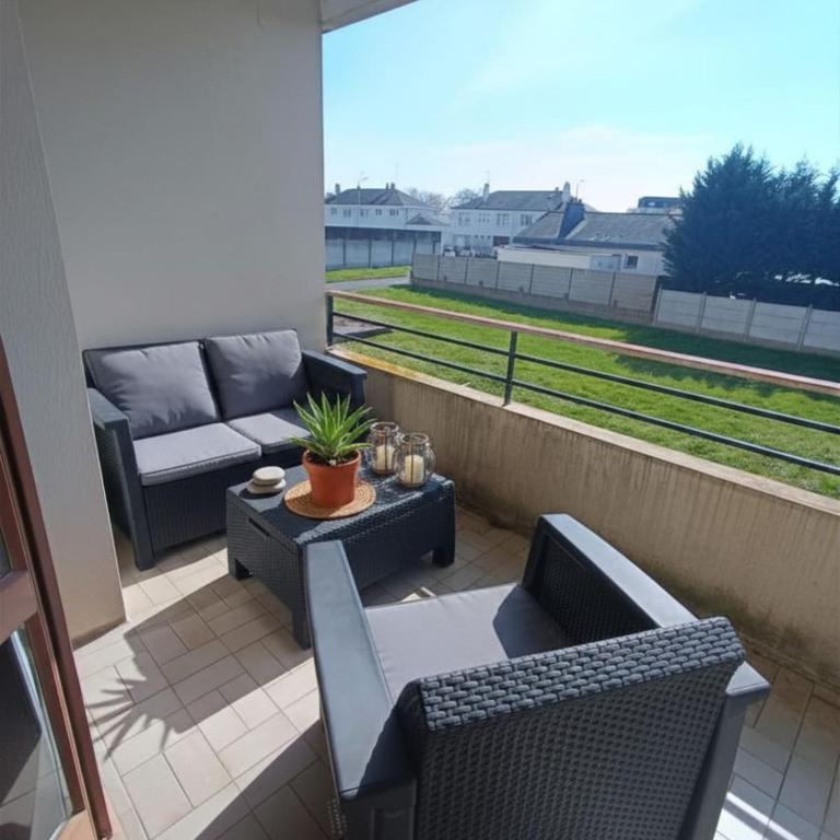 Deux chambres en colocation conviviale - Appartement 2 Chambres - 4