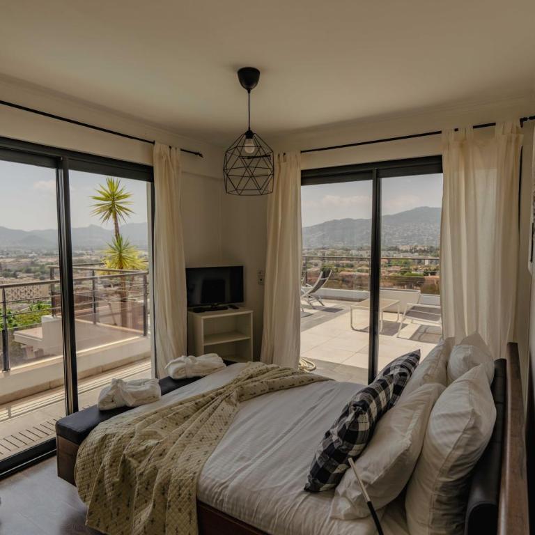 Luxury Villa Cannes Pool Sea View 10 People - Villa - 35