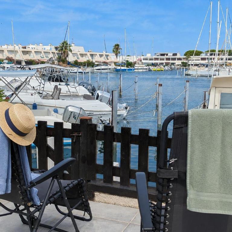 Marina d'exception grande terrasse et vue panoramique - Apartment mit Terrasse - 4
