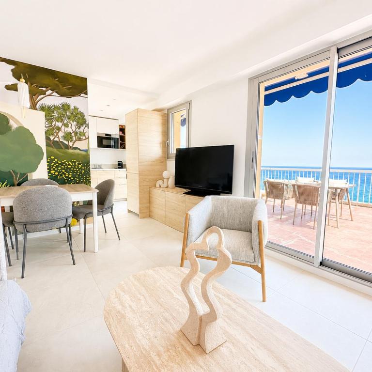 Stella Mare 2-Vue mer-Clim-Terrasse - Appartement 1 Chambre - 3