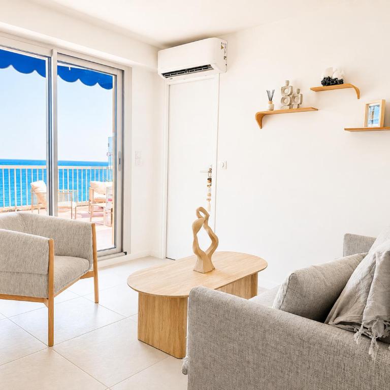 Stella Mare 2-Vue mer-Clim-Terrasse - Appartement 1 Chambre - 4