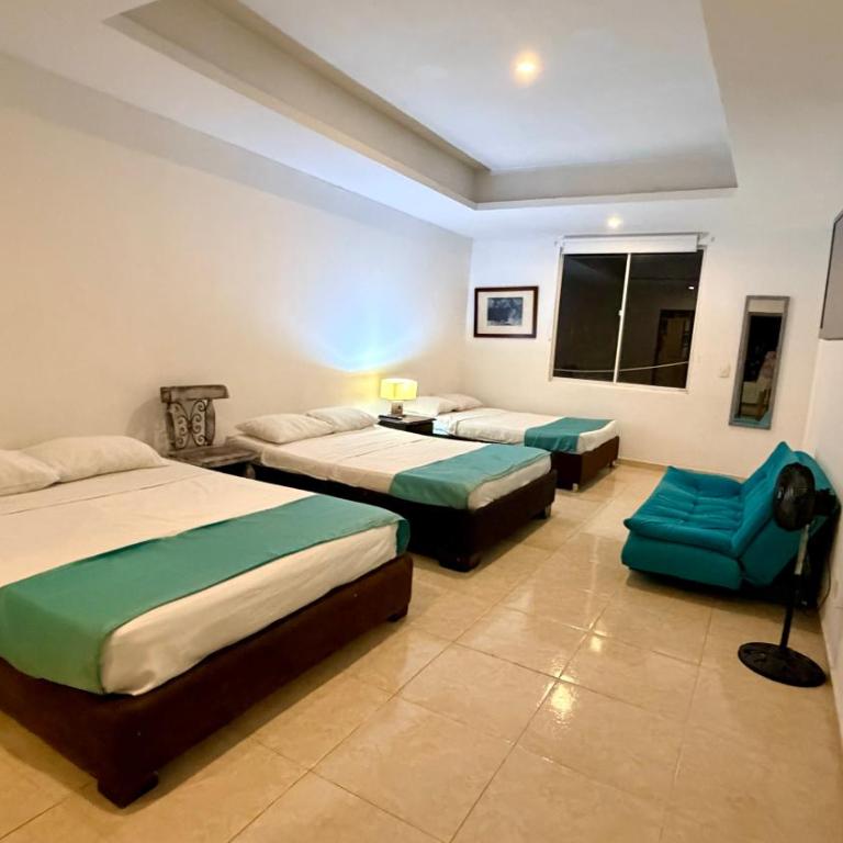 hotel turqueza inn - Habitación Familiar - 5