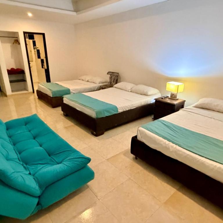 hotel turqueza inn - Habitación Familiar - 8