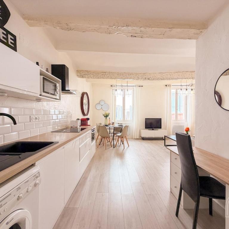 Spacieux T2 lumineux au cœur du port de Sanary - Apartamento de 1 dormitorio - 7