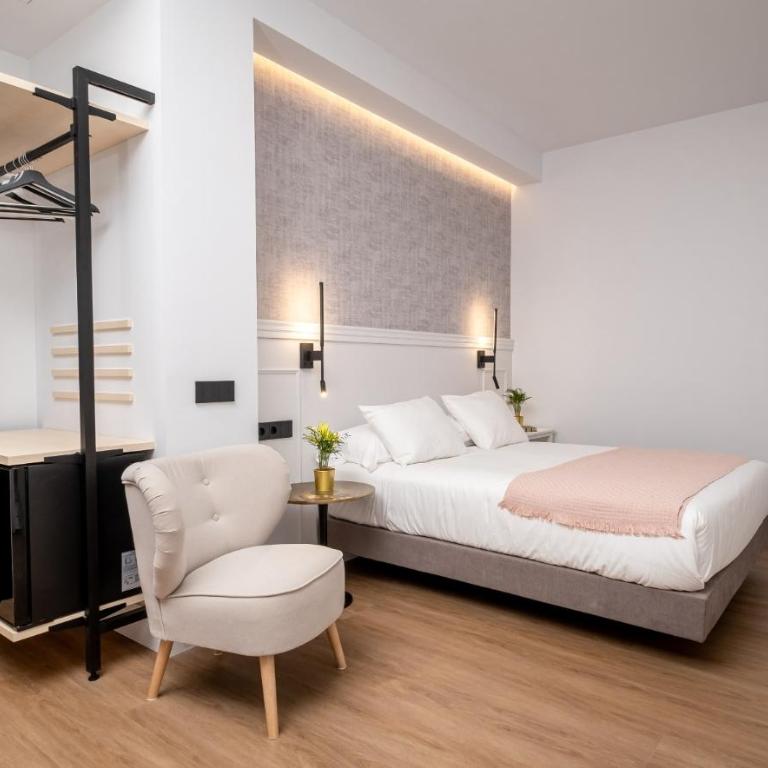 Príncipe de Vergara Rooms - Chambre Double - Accessible aux Personnes à Mobilité Réduite - 1
