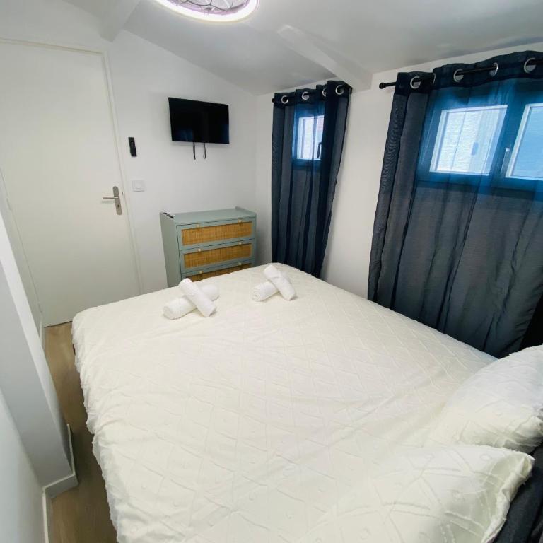 Plage et centre ville à pied, la maison de la Pinède et la Pinasse sont climatisées avec ménage, draps et serviettes inclus - Casa de 2 dormitorios - 6