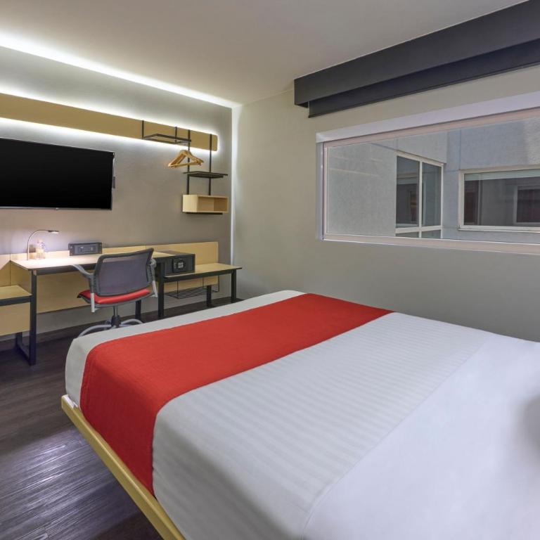 City Express by Marriott Ciudad de México La Villa - Habitación con cama grande - 4
