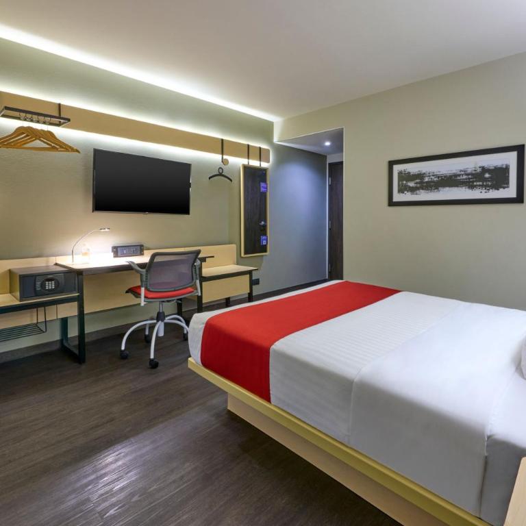 City Express by Marriott Ciudad de México La Villa - Habitación con cama grande - 6