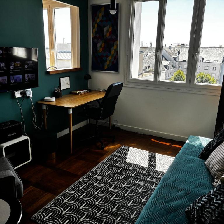 Les Machines T2 lumineux et calme - Two-Bedroom Apartment - 4