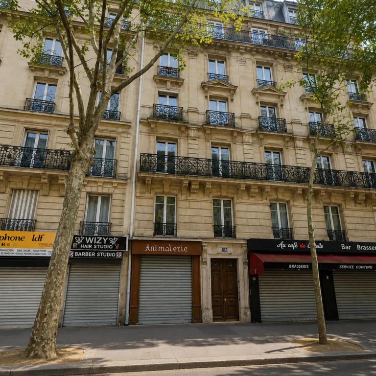 Radiant 1BD Apart in Clignancourt - Appartement - 19